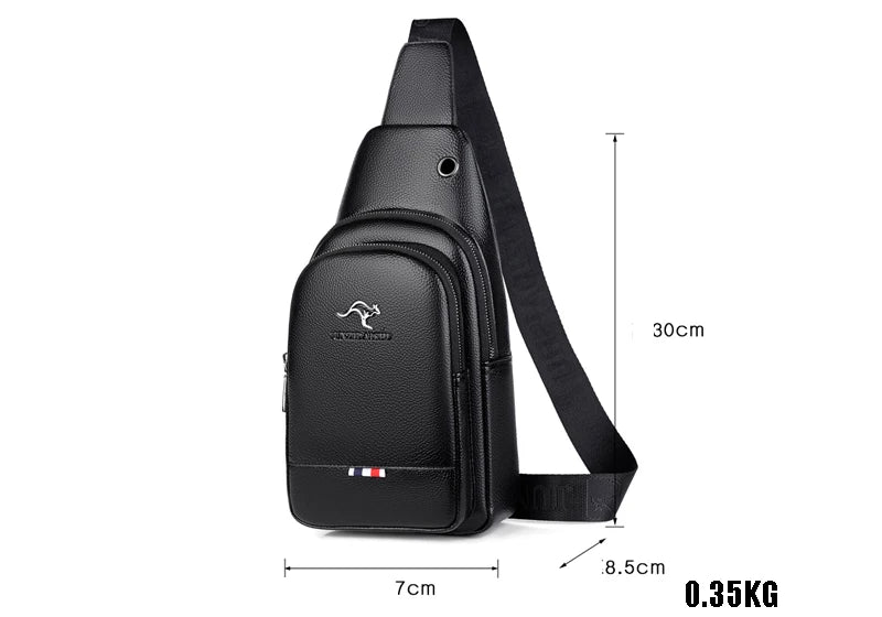 Crossbody Vintage Leisure or Travel leather Design
