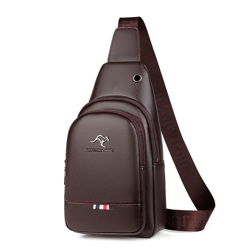 Crossbody Vintage Leisure or Travel leather Design