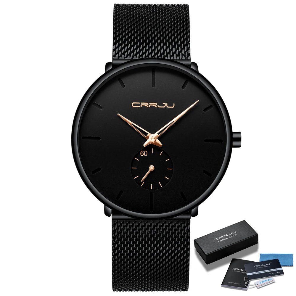 CR Ultra Thin Dial Quartz Watch