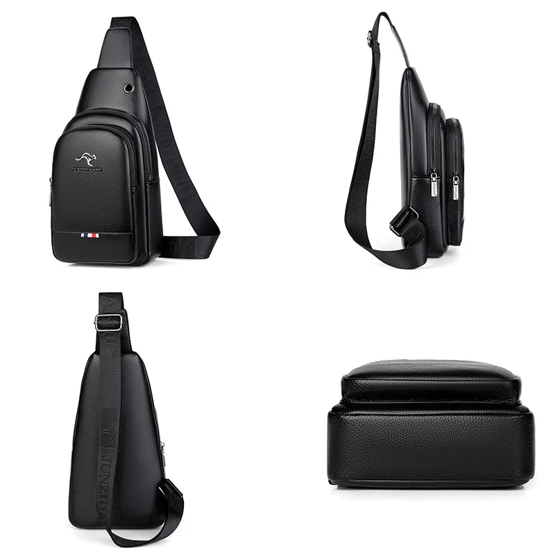Crossbody Vintage Leisure or Travel leather Design