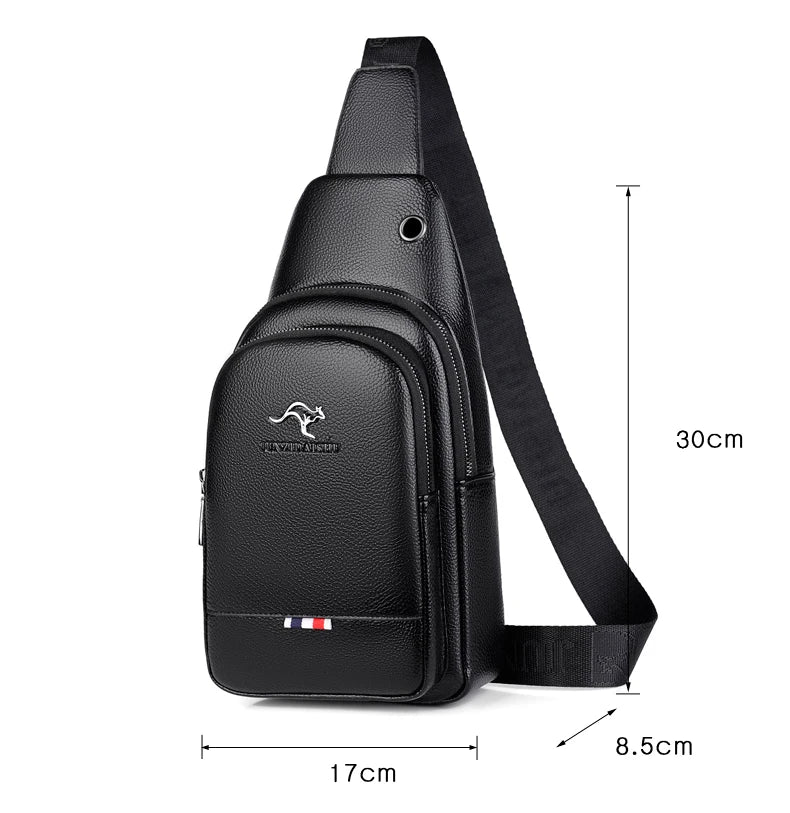 Crossbody Vintage Leisure or Travel leather Design