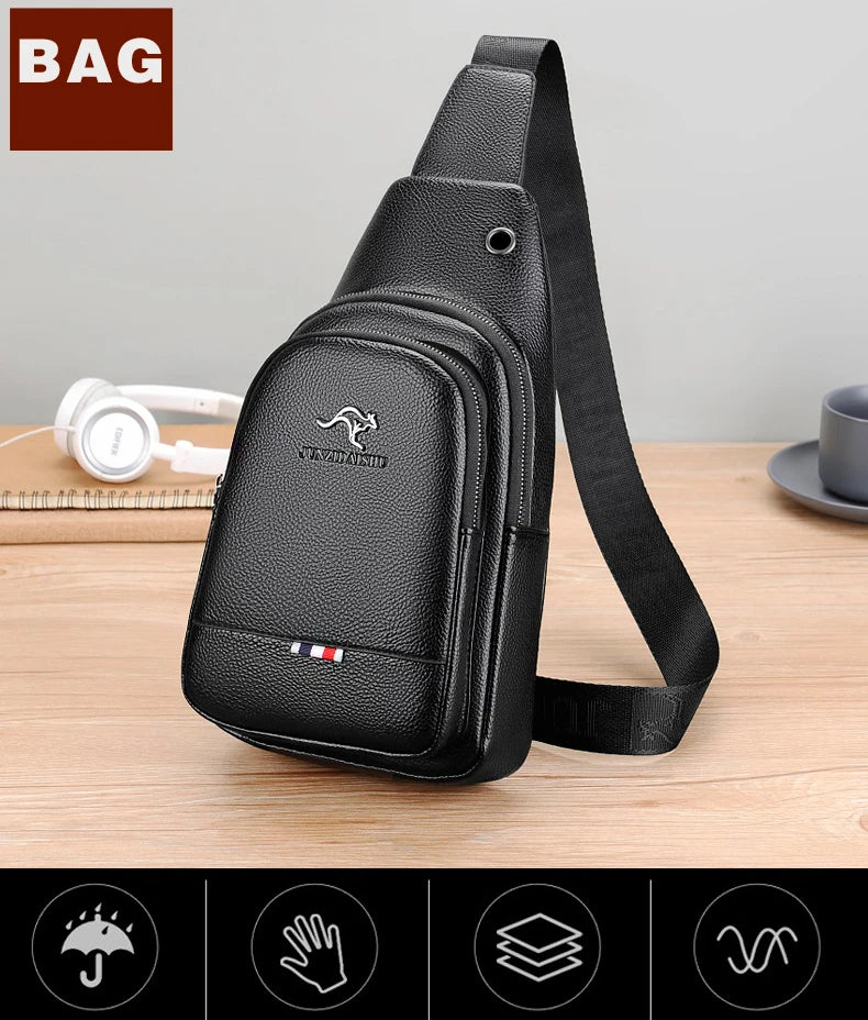 Crossbody Vintage Leisure or Travel leather Design