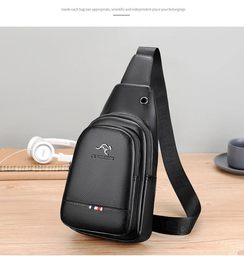 Crossbody Vintage Leisure or Travel leather Design
