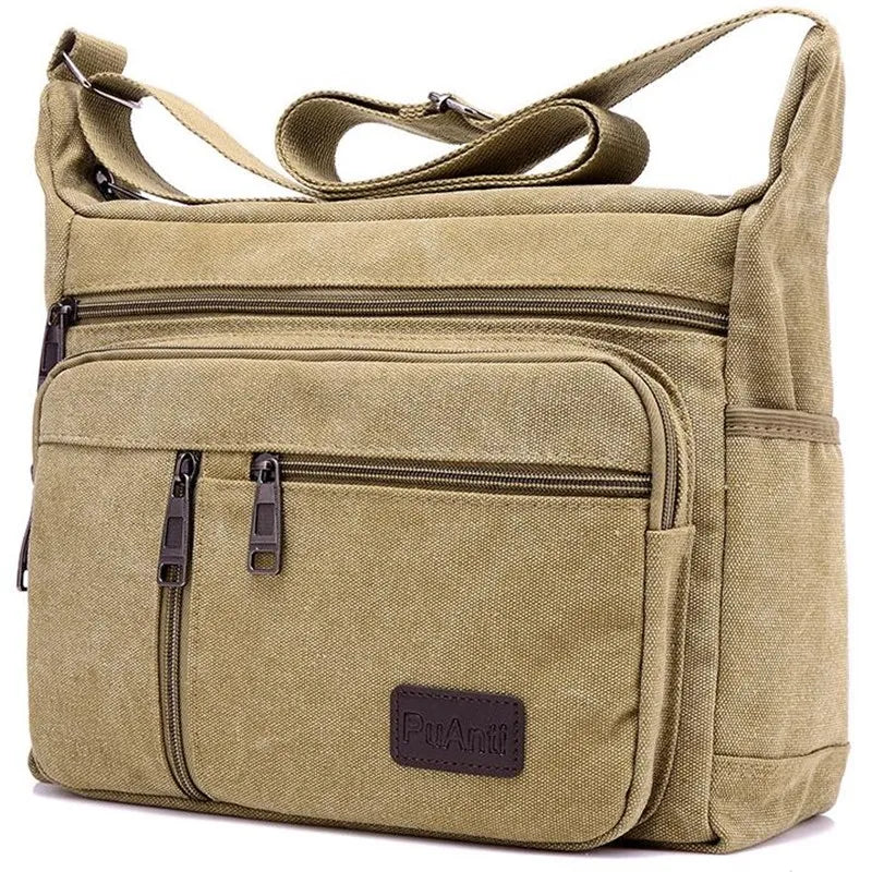 Canvas Shoulder Bags Casual Tote Travel Crossbody Bag Fashion
