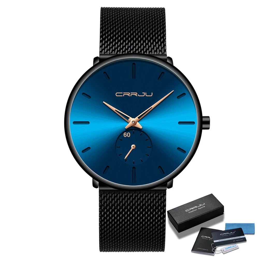 CR Ultra Thin Dial Quartz Watch