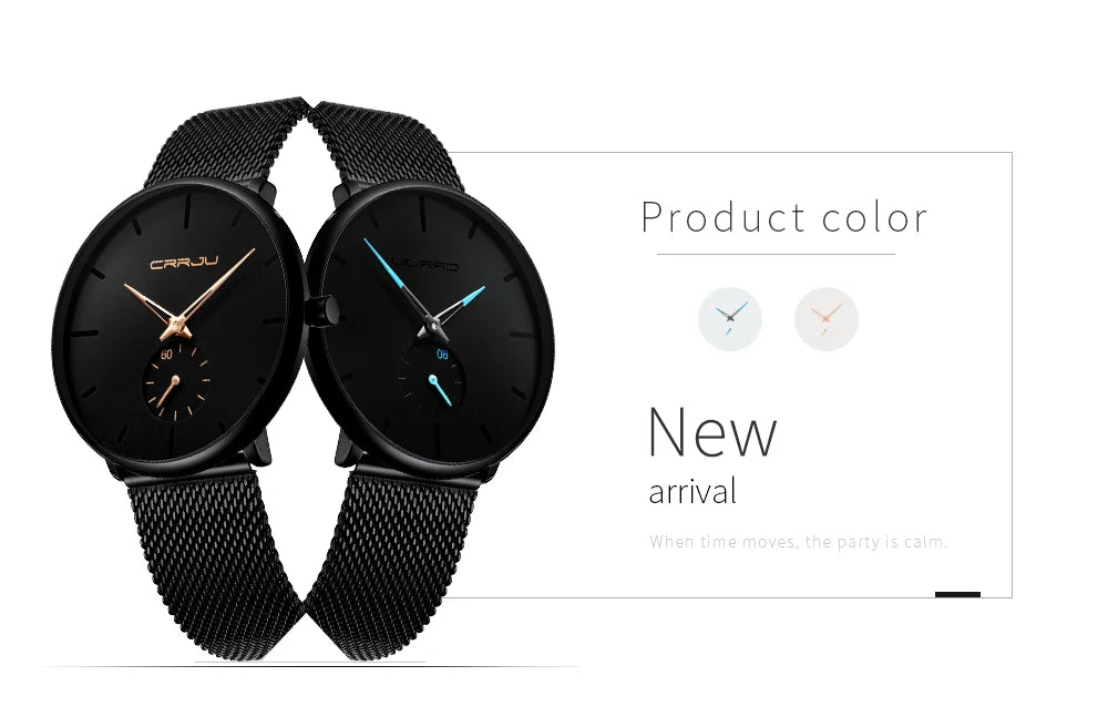 CR Ultra Thin Dial Quartz Watch
