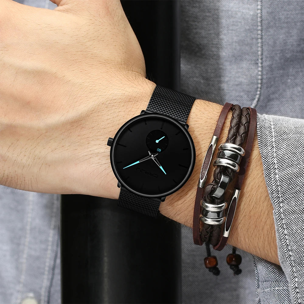 CR Ultra Thin Dial Quartz Watch