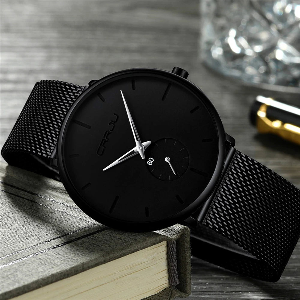 CR Ultra Thin Dial Quartz Watch
