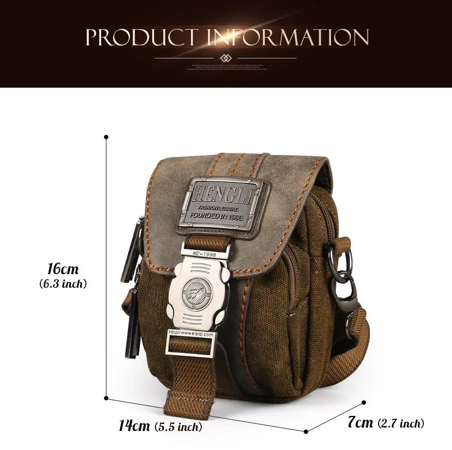 Retro Canvas Travel Bag