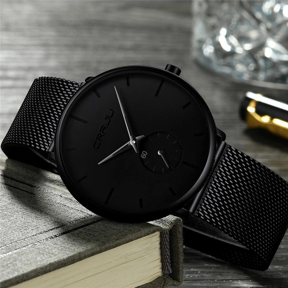 CR Ultra Thin Dial Quartz Watch