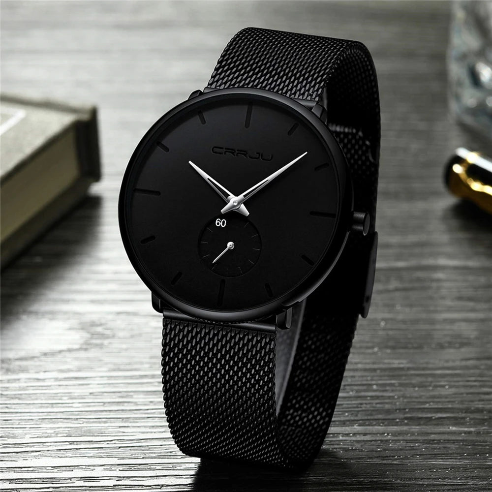 CR Ultra Thin Dial Quartz Watch