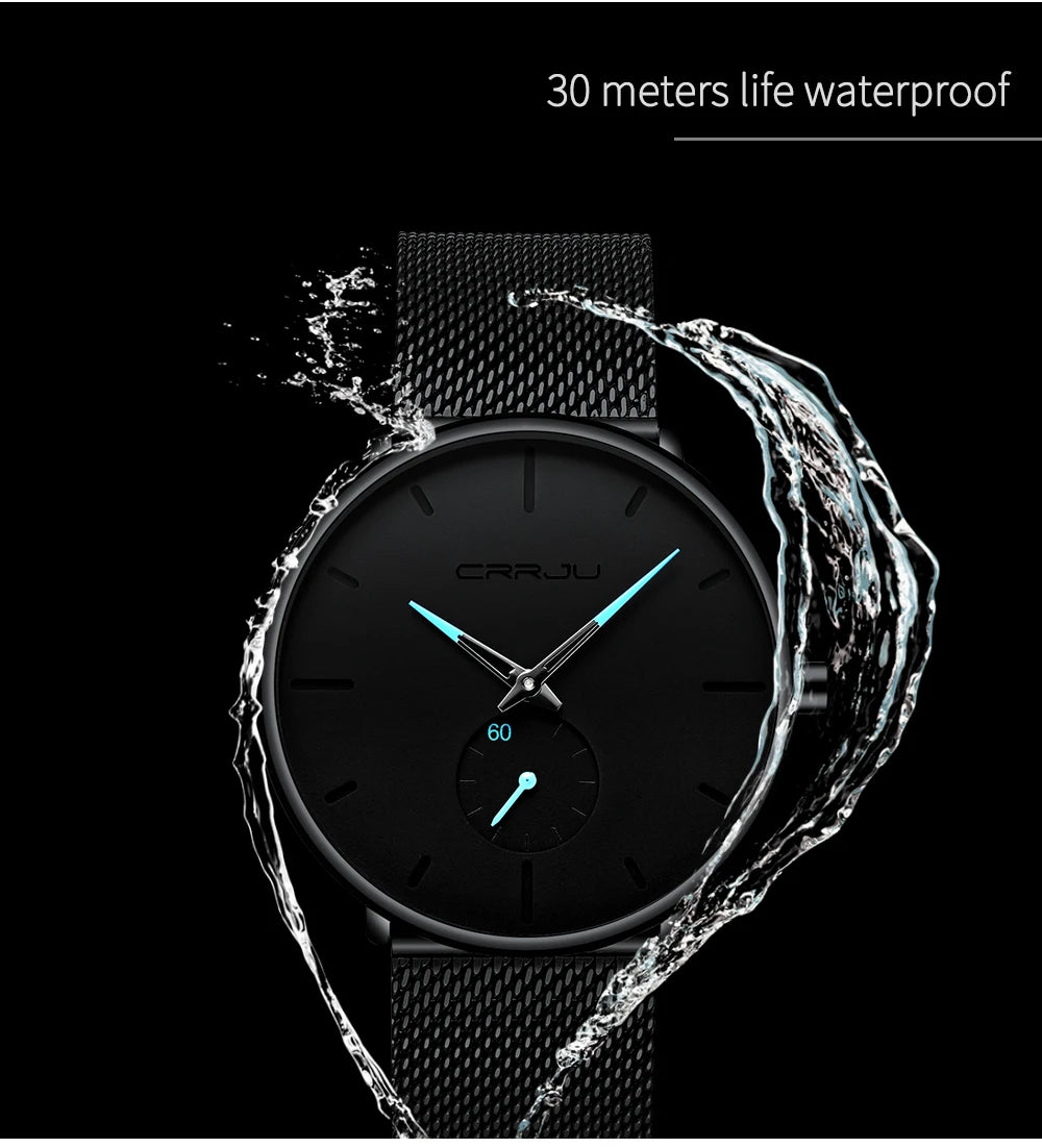 CR Ultra Thin Dial Quartz Watch