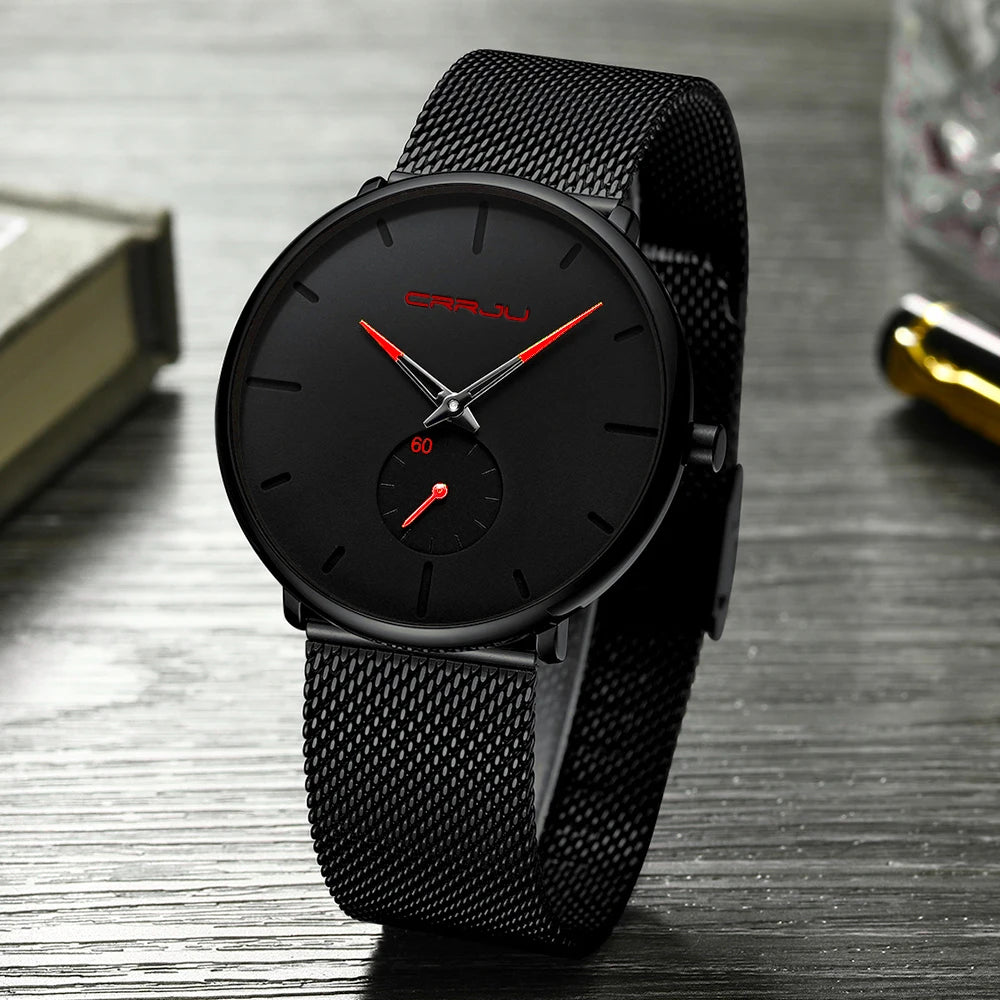 CR Ultra Thin Dial Quartz Watch