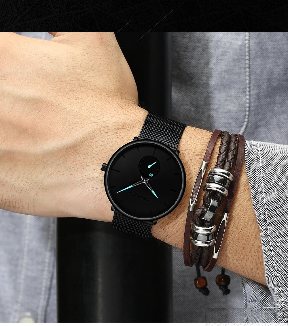 CR Ultra Thin Dial Quartz Watch