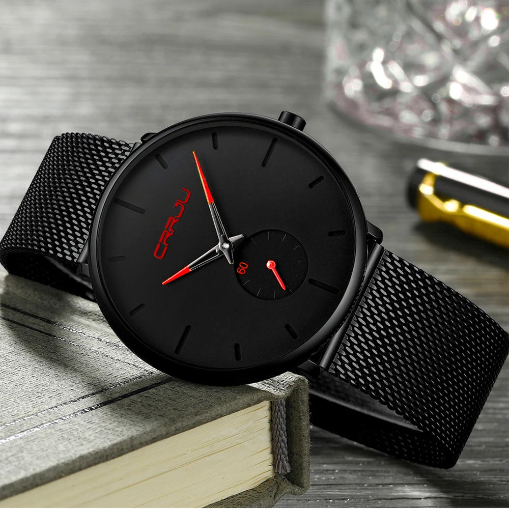 CR Ultra Thin Dial Quartz Watch