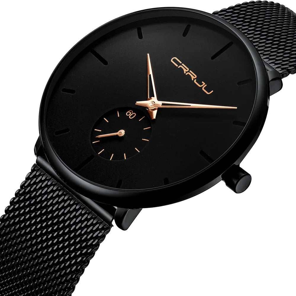 CR Ultra Thin Dial Quartz Watch