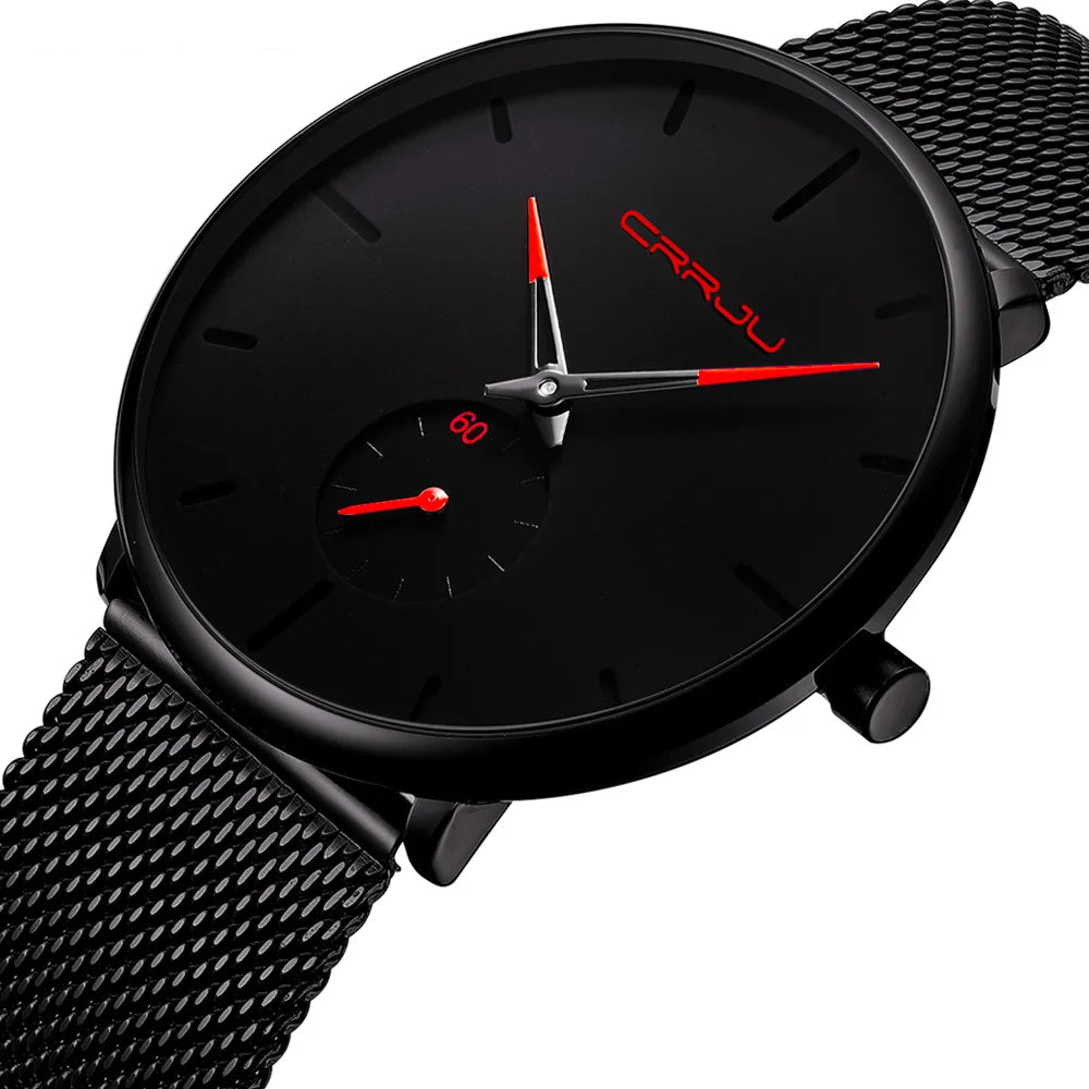 CR Ultra Thin Dial Quartz Watch