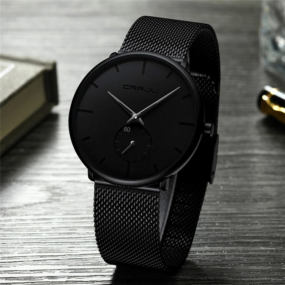 CR Ultra Thin Dial Quartz Watch
