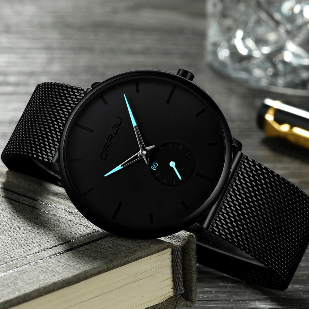 CR Ultra Thin Dial Quartz Watch