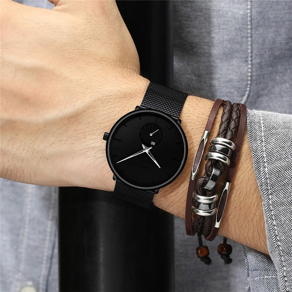CR Ultra Thin Dial Quartz Watch