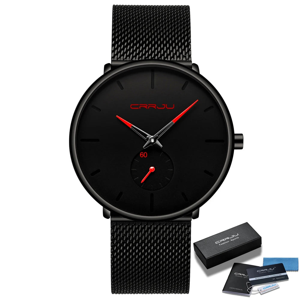 CR Ultra Thin Dial Quartz Watch