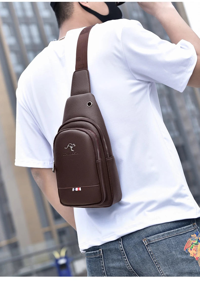 Crossbody Vintage Leisure or Travel leather Design