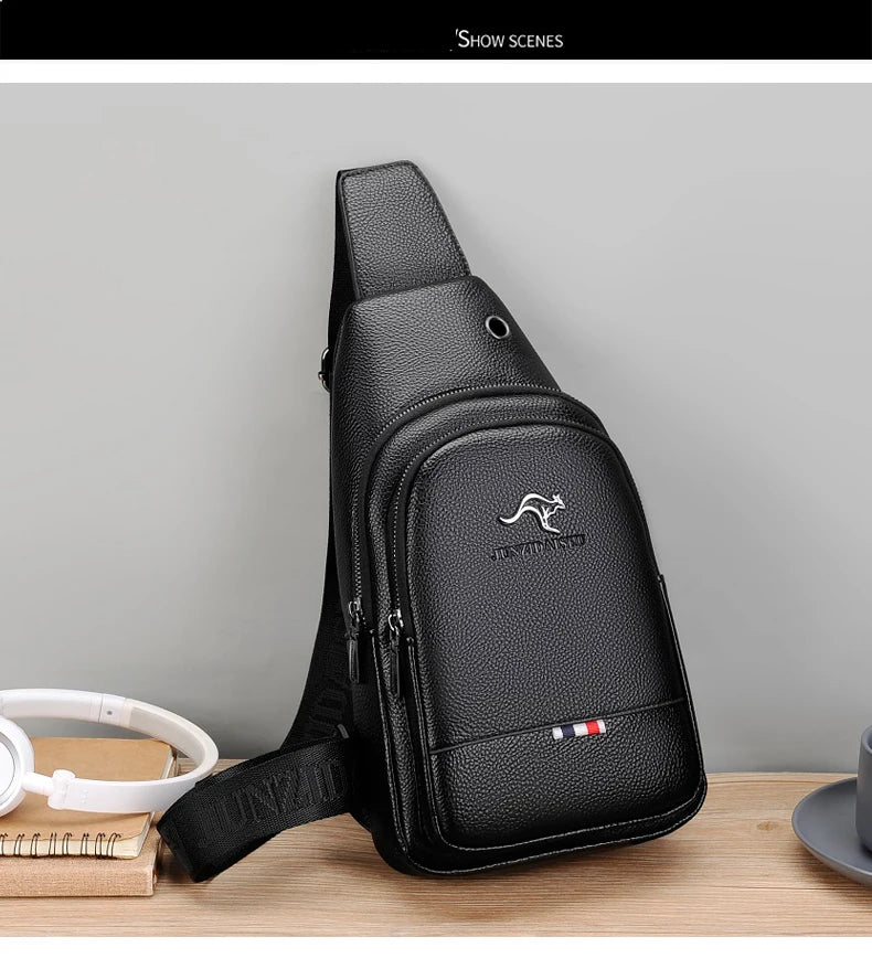 Crossbody Vintage Leisure or Travel leather Design