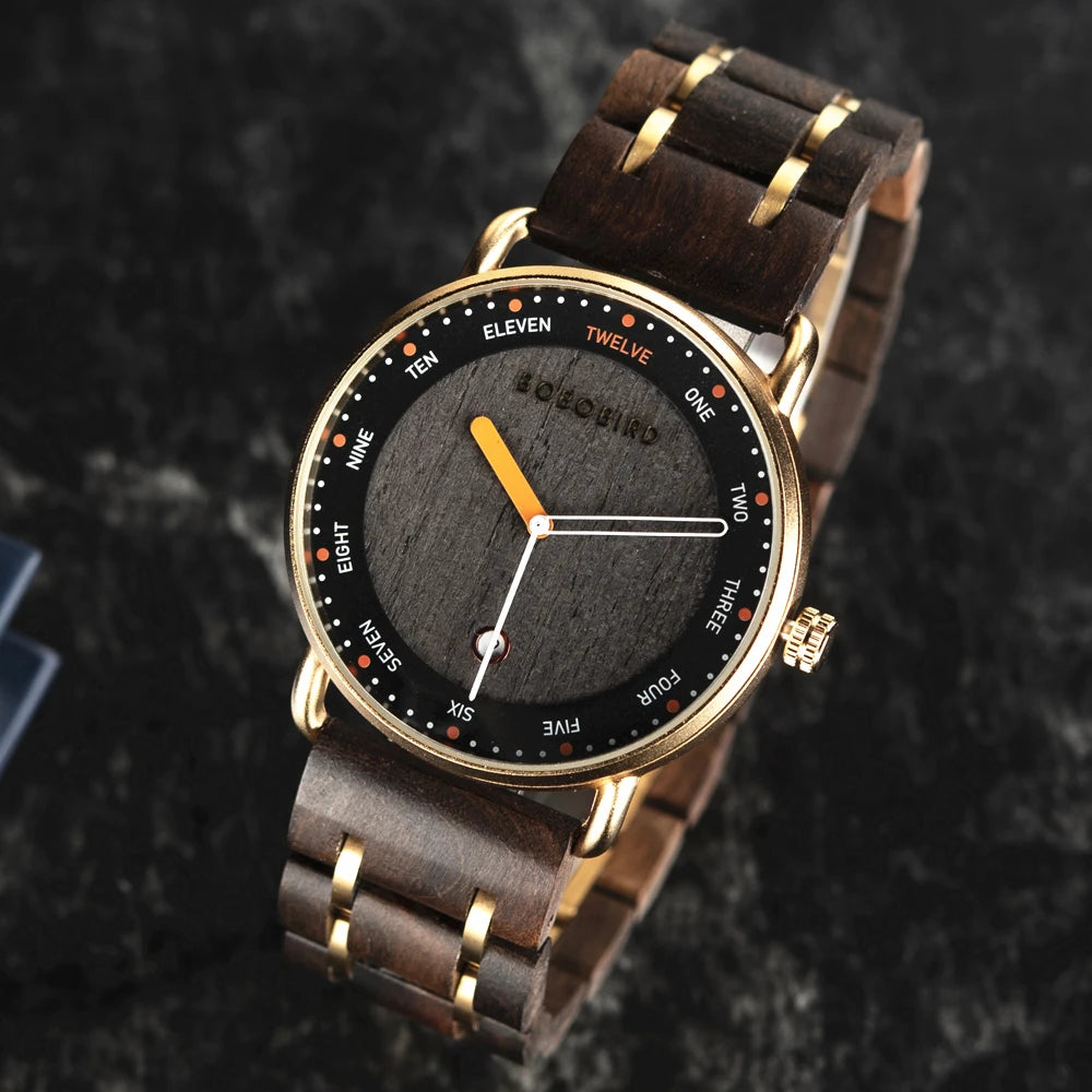 Bobo Bird Wooden Quartz Watch