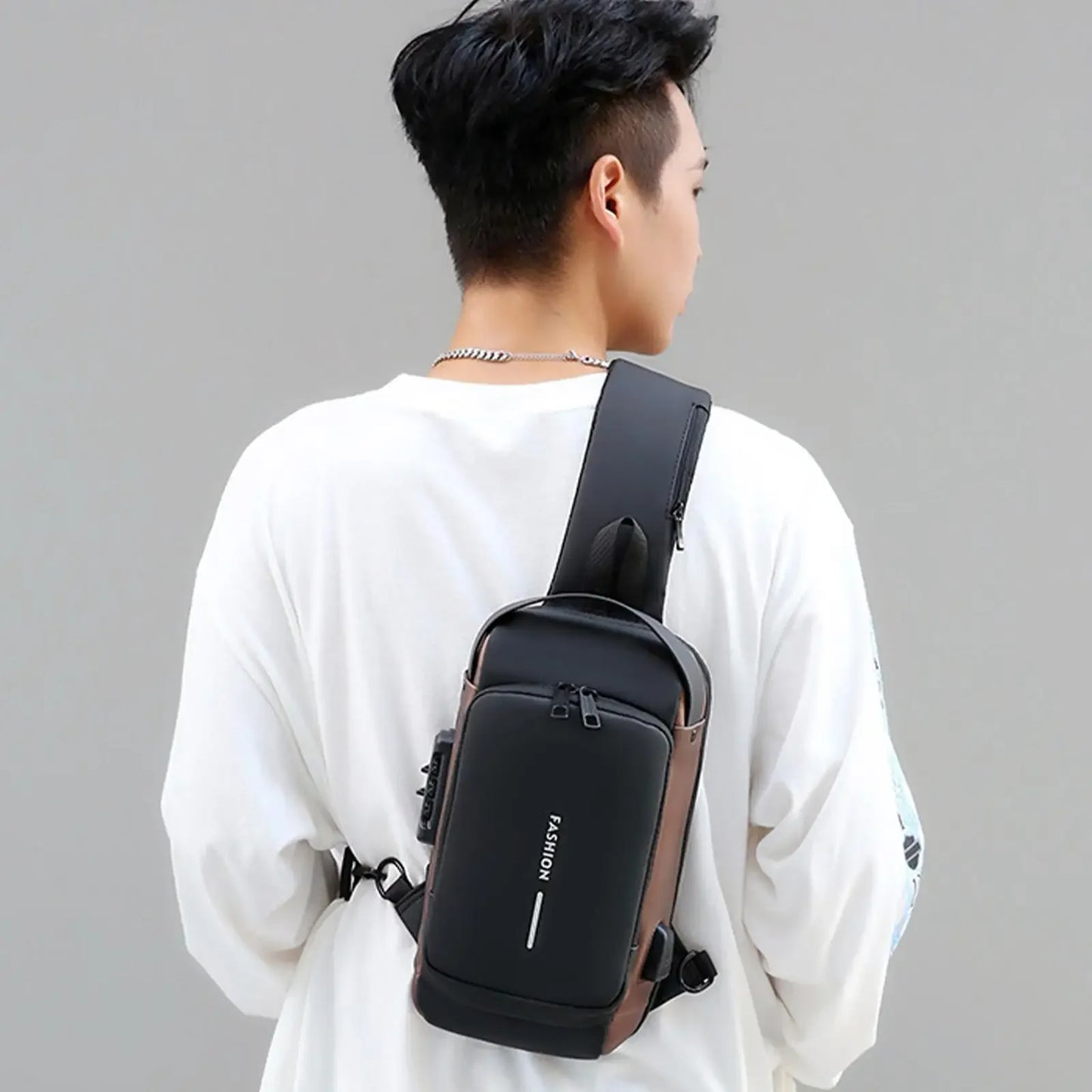 Chest Bag & Shoulder Crossbody Package Bags Oxford Style Sling Pack
