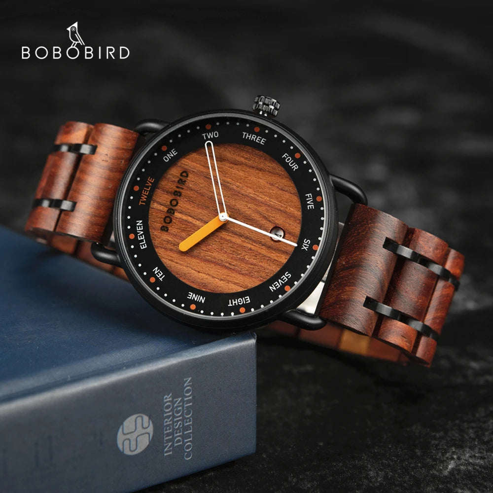 Bobo Bird Wooden Quartz Watch