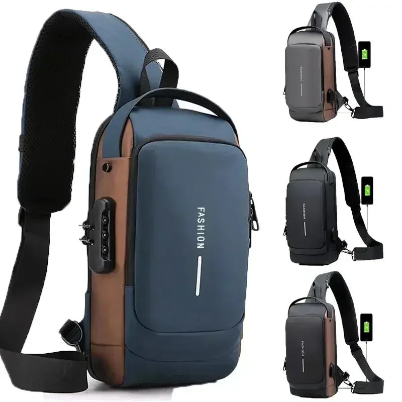 Chest Bag & Shoulder Crossbody Package Bags Oxford Style Sling Pack