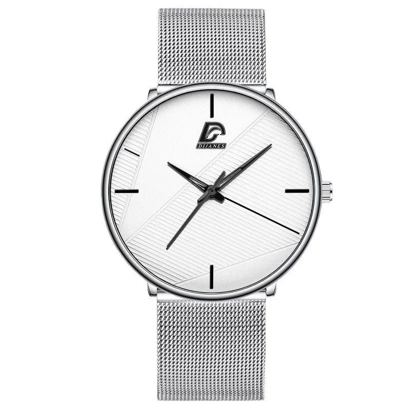 Ultra-thin Simple Style Business Quartz Wristwatch
