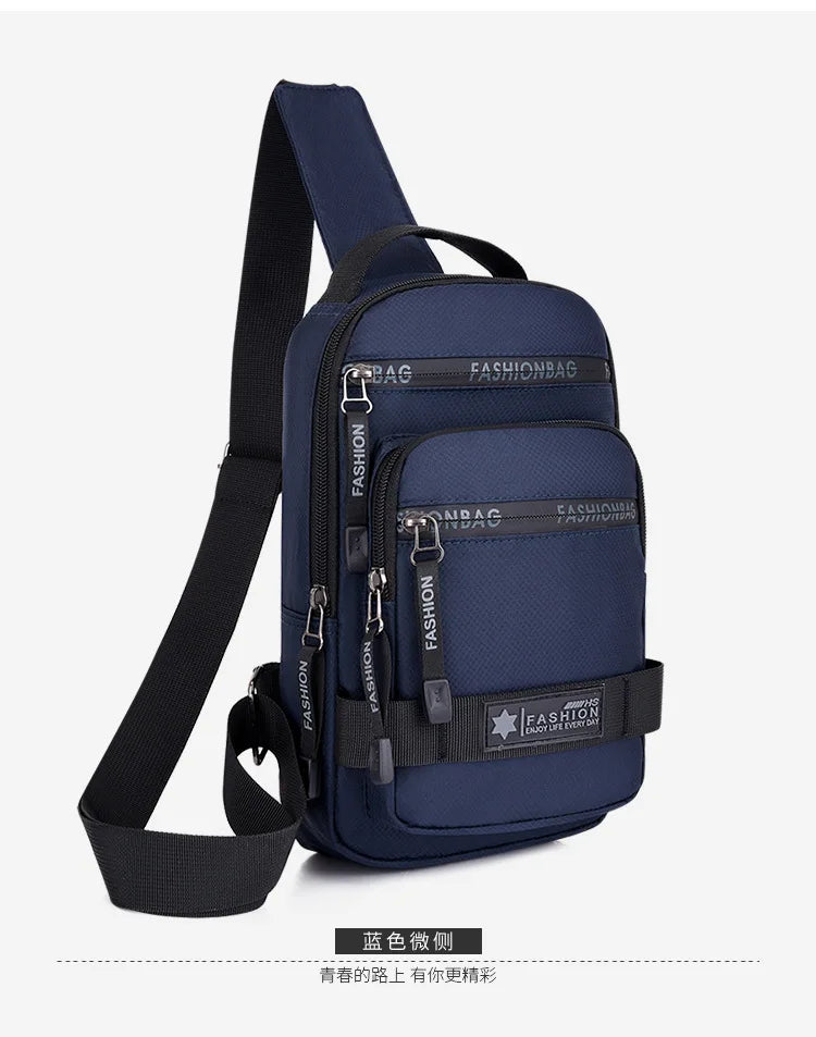 Chest, Crossbody & Shoulder Bag for Lightweight Travel or Daily Use