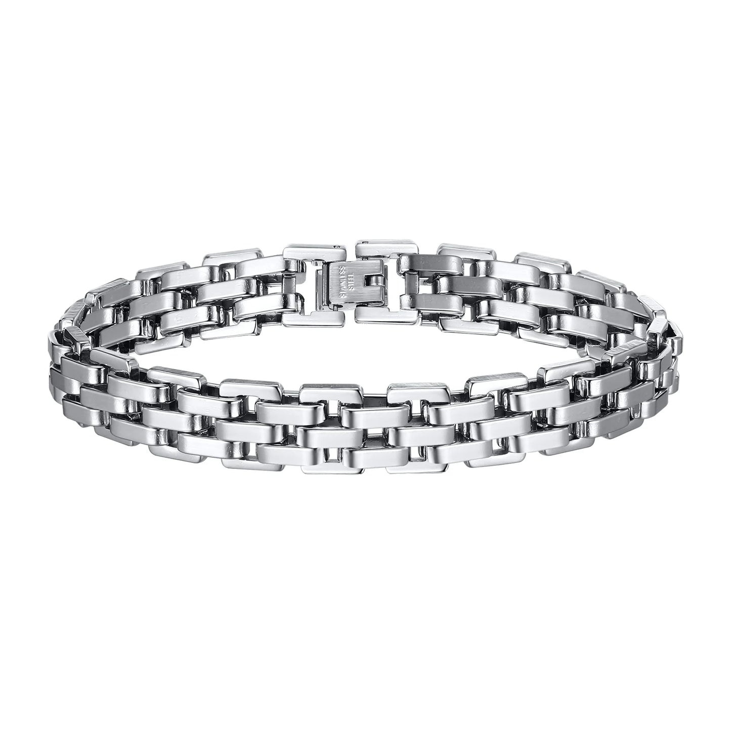 Vnox Stylish Strap Chain Bracelets