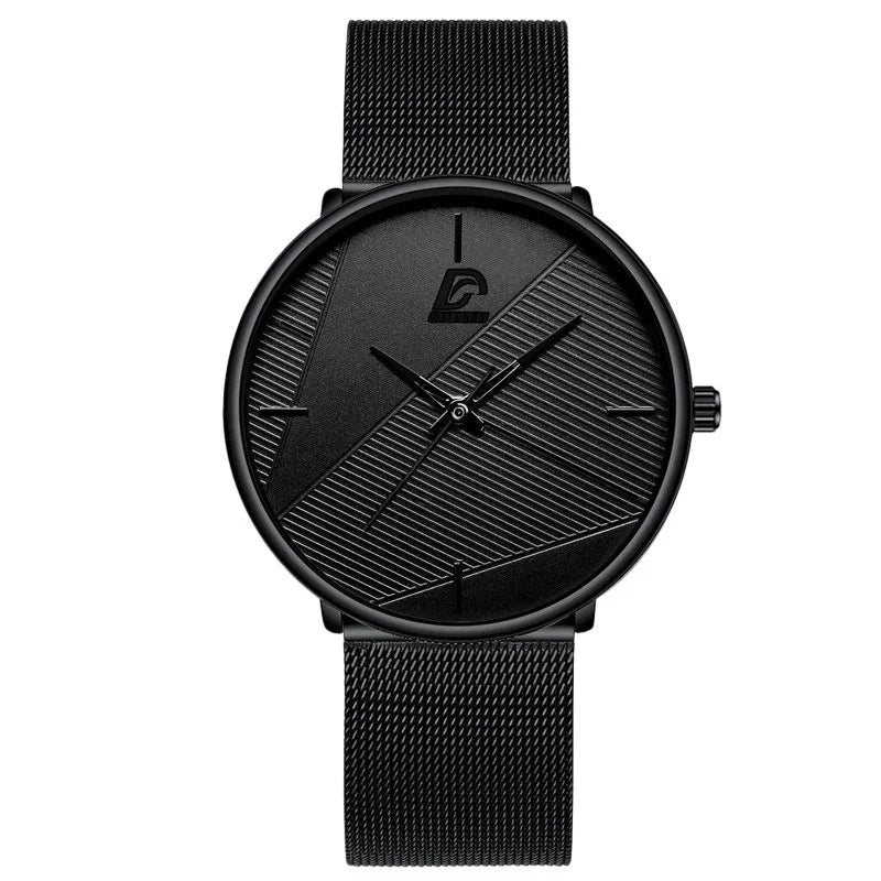 Ultra-thin Simple Style Business Quartz Wristwatch