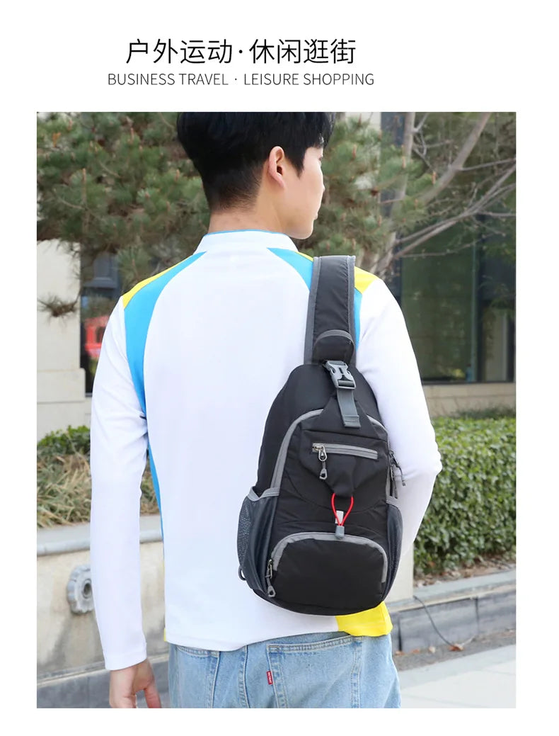 Shoulder Backpack Sling & Chest Crossbody Bag