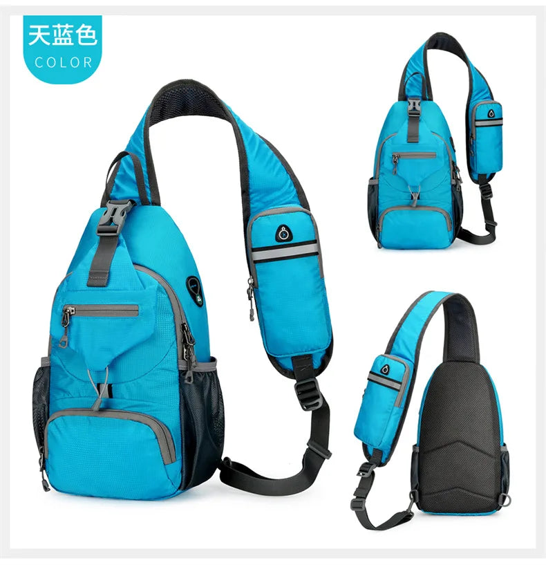 Shoulder Backpack Sling & Chest Crossbody Bag