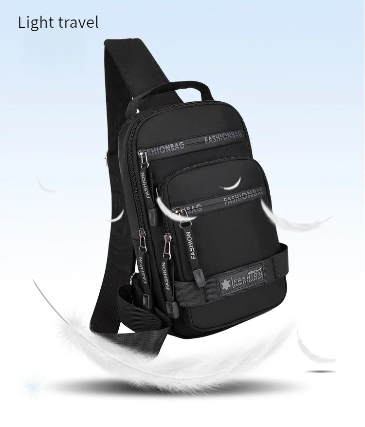 Chest, Crossbody & Shoulder Bag for Lightweight Travel or Daily Use