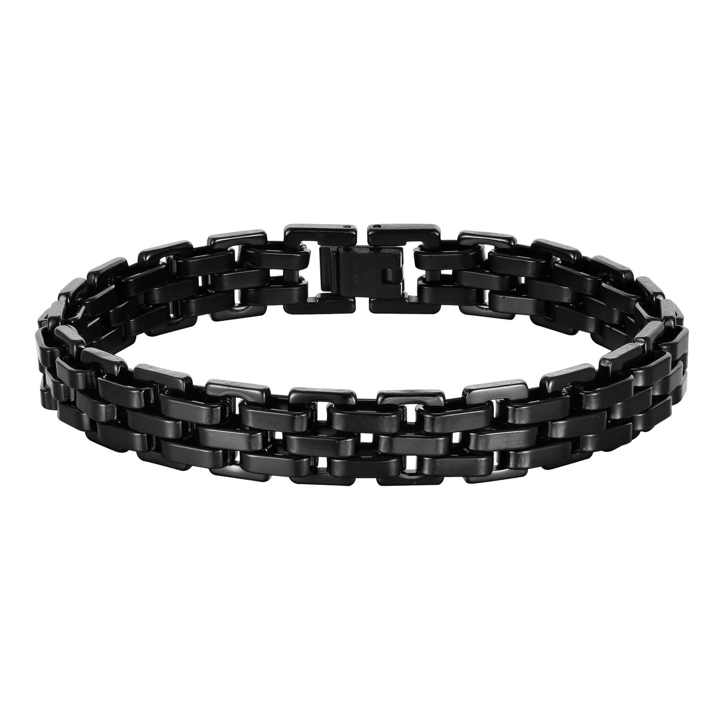 Vnox Stylish Strap Chain Bracelets