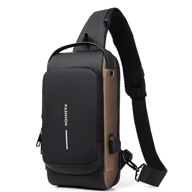 Chest Bag & Shoulder Crossbody Package Bags Oxford Style Sling Pack