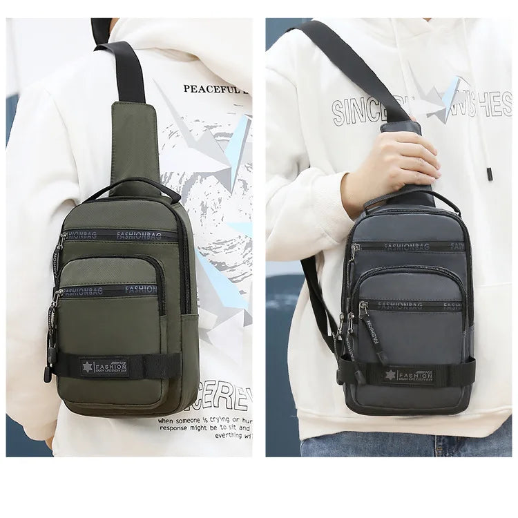 Chest, Crossbody & Shoulder Bag for Lightweight Travel or Daily Use