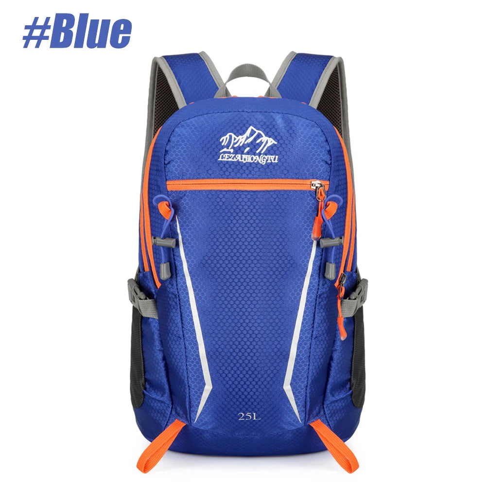 25L Lightweight Waterproof Hiking Hydration Backpack, Breathable Unisex Daypack for Cycling Climbing Camping Travel