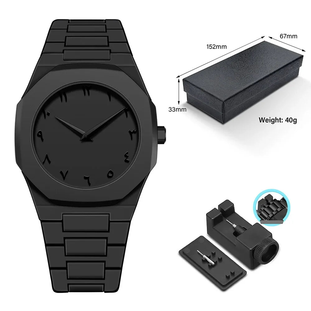 Middle East Arabic Digital Strap Quartz Watch