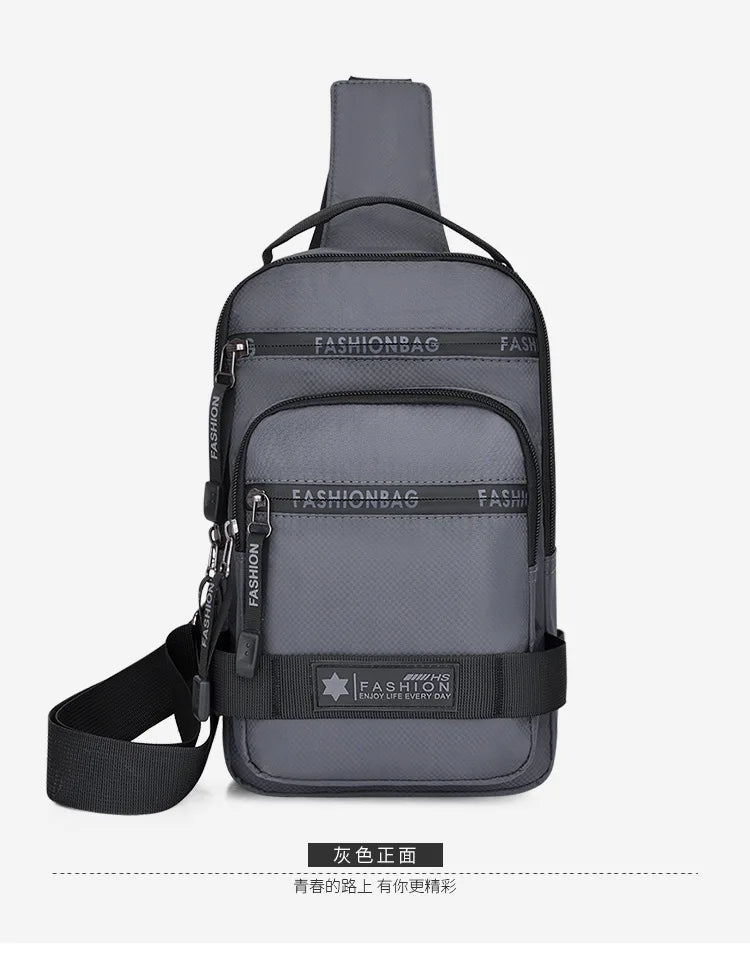 Chest, Crossbody & Shoulder Bag for Lightweight Travel or Daily Use