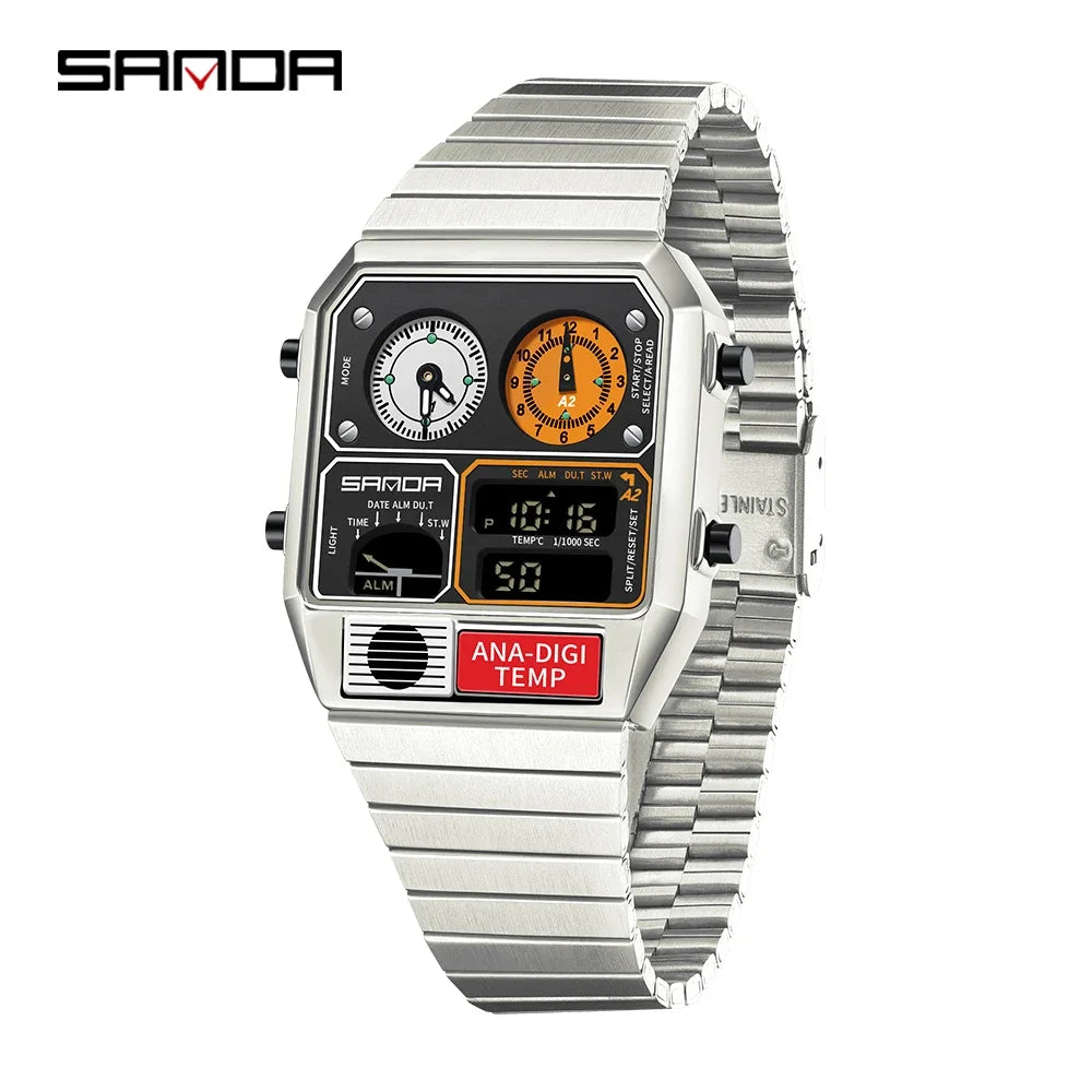 SAND Dual Monitor Electronic LED Night Watch