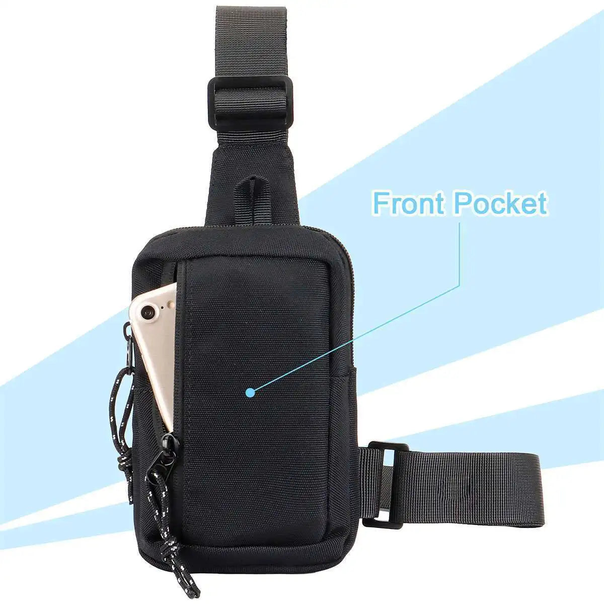 Shoulder Oxford Chest & Crossbody Casual Travel Phone Bag