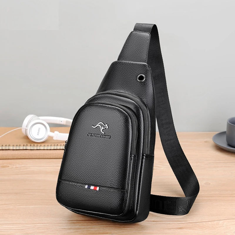 Crossbody Vintage Leisure or Travel leather Design