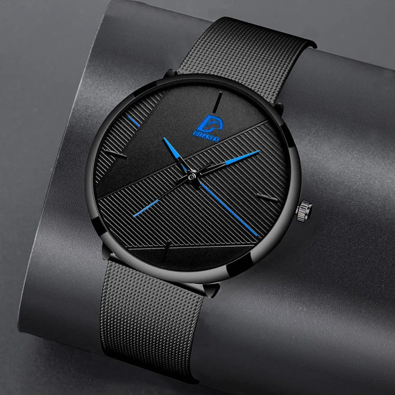 Ultra-thin Simple Style Business Quartz Wristwatch