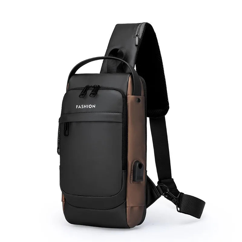 Chest Bag & Shoulder Crossbody Package Bags Oxford Style Sling Pack