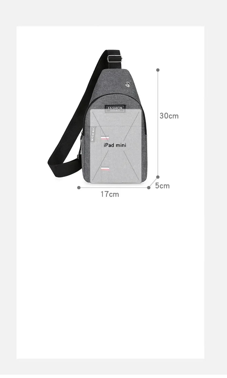 Shoulder Crossbody Bag Large Capacity Outdoor Sports And Leisure